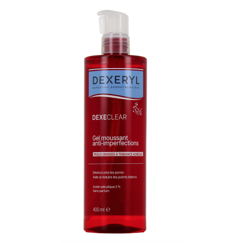 Dexeryl Dexeclear Gel Moussant Anti-Imperfections 400 ml Dexeryl Dexeclear Gel Moussant Anti-Imperfections 400 ml