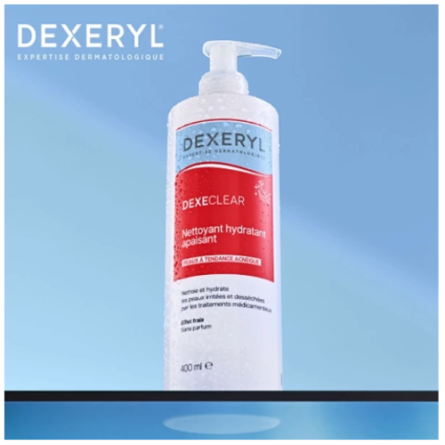 Dexeryl Dexeclear nettoyant hydratant apaisant 400 ml Dexeryl Dexeclear nettoyant hydratant apaisant 400 ml