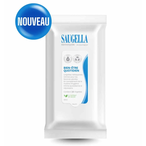 Dermoliquide Hygiène intime 15 lingettes