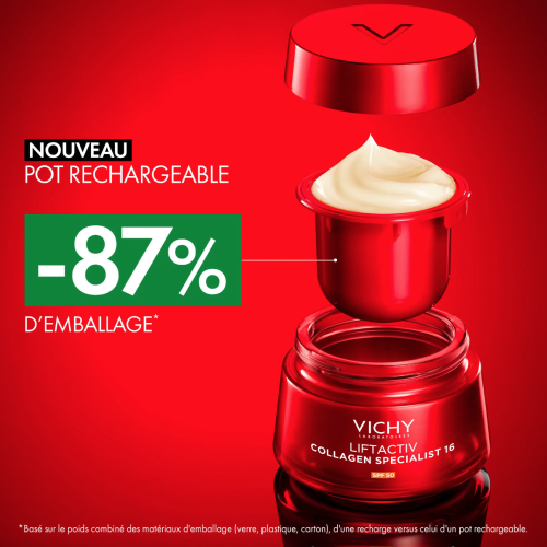 Liftactiv Collagen specialist 16 crème SPF 50, recharge 50 ml