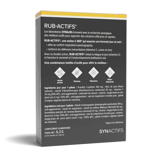 Rub Actifs 2 x 6 gélules Rub Actifs 2 x 6 gélules