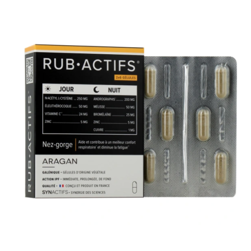 Rub Actifs 2 x 6 gélules Rub Actifs 2 x 6 gélules