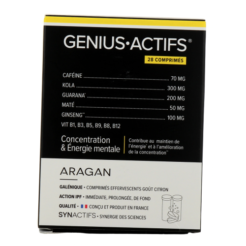 Synactifs Genius Actifs 28 comprimés