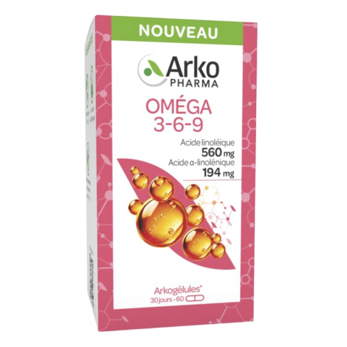 Arkogélules Oméga 3-6-9 60 Gélules