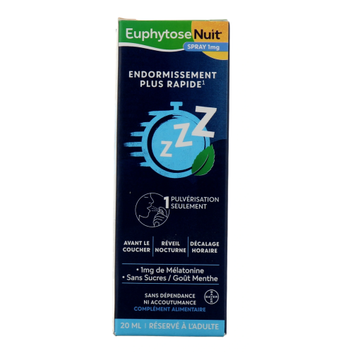 Euphytose Nuit 1 mg Spray 20 ml