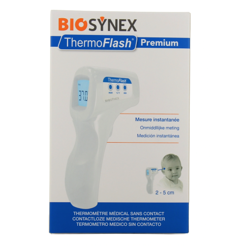 ThermoFlash Premium Thermomètre médical Sans Contact 1 thermomètre