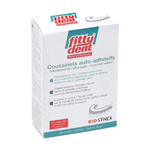 Fittydent Professional 15 Coussinets Adhésifs Fittydent Professional 15 Coussinets Adhésifs