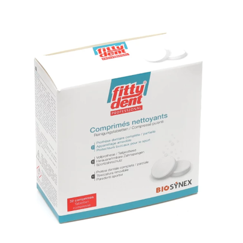 Fittydent Professional Comprimés Nettoyants 32 Comprimés