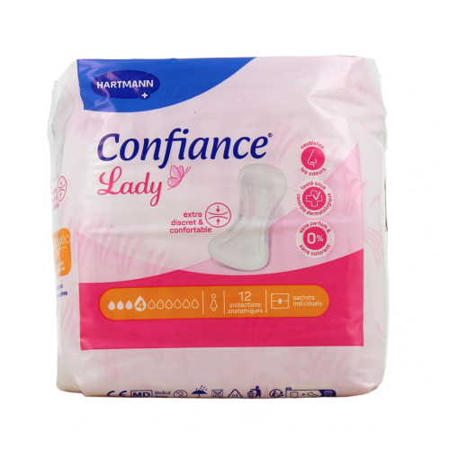 Lady Protections Anatomiques 4 Gouttes 12 Protections Lady Protections Anatomiques 4 Gouttes 12 Protections