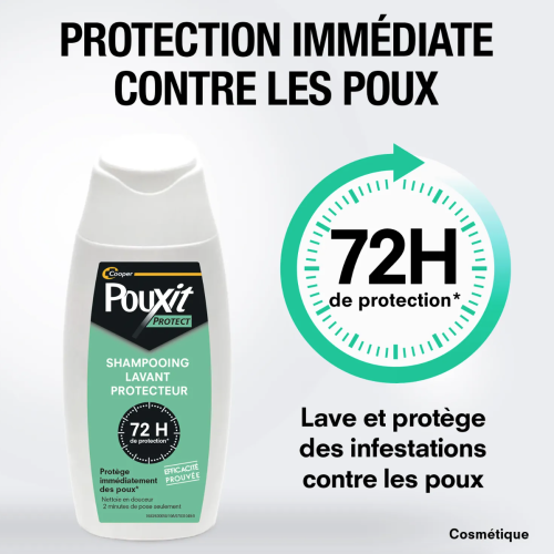 Pouxit Protect Shampooing Lavant Protecteur 72H 200 ml