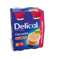 Concentré Boisson Hypercalorique 4 x 200 ml Pêche Abricot