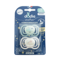 Extra sucette anatomique silicone +18 mois Nuit 2 Sucettes