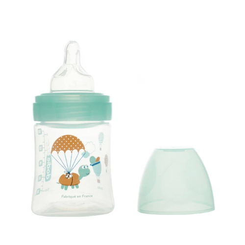 Biberon Tétine Plate Anti-Colique 150 ml Vert Biberon Tétine Plate Anti-Colique 150 ml Vert