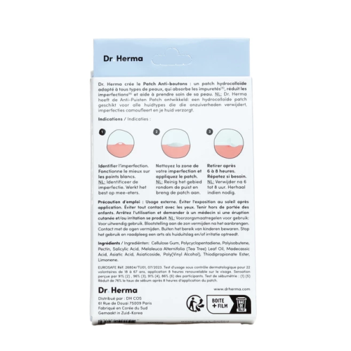 Patch Anti-Boutons Format Petit 24 Patchs Patch Anti-Boutons Format Petit 24 Patchs