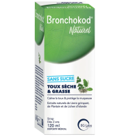 Bronchokod Naturel Sans Sucre 120 ml