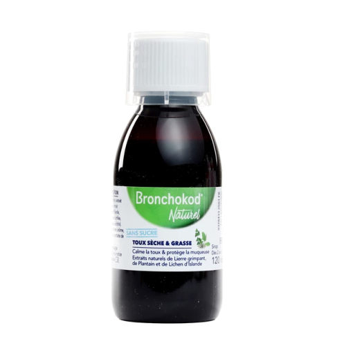 Bronchokod Naturel Sans Sucre 120 ml Bronchokod Naturel Sans Sucre 120 ml