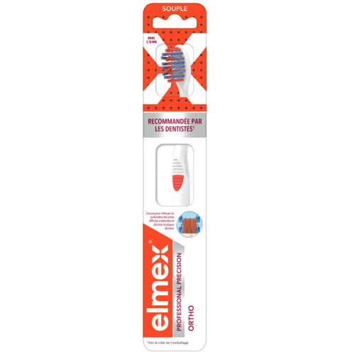 Brosse à dents souple Ortho 1 brosse à dents Brosse à dents souple Ortho 1 brosse à dents