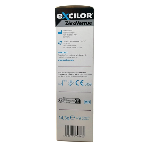 ZéroVerrue Freeze Excel 1 stylo + 9 embouts jetables ZéroVerrue Freeze Excel 1 stylo + 9 embouts jetables