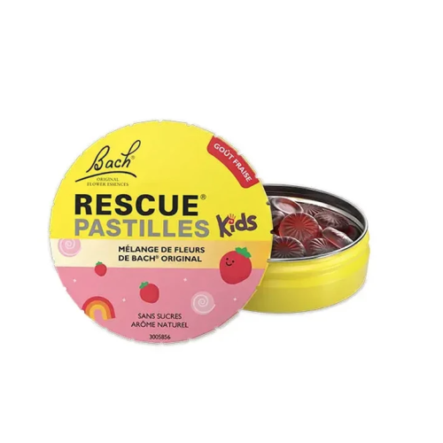Rescue Pastilles Kids 50 g Fraise Rescue Pastilles Kids 50 g Fraise