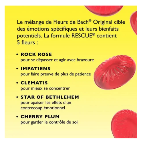 Rescue Pastilles Kids 50 g Fraise Rescue Pastilles Kids 50 g Fraise