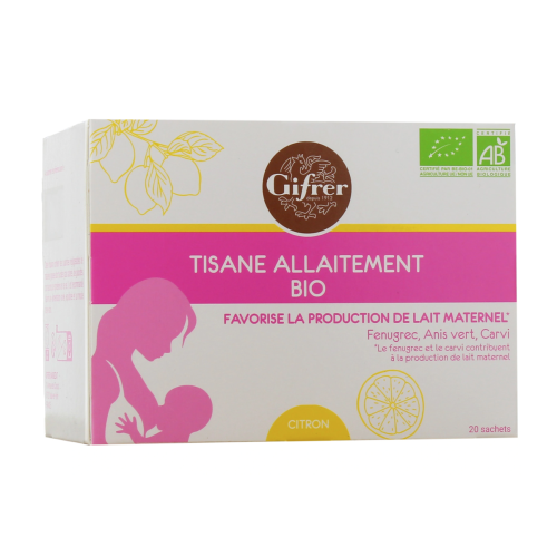 Tisane Allaitement Bio 20 sachets Citron Tisane Allaitement Bio 20 sachets Citron