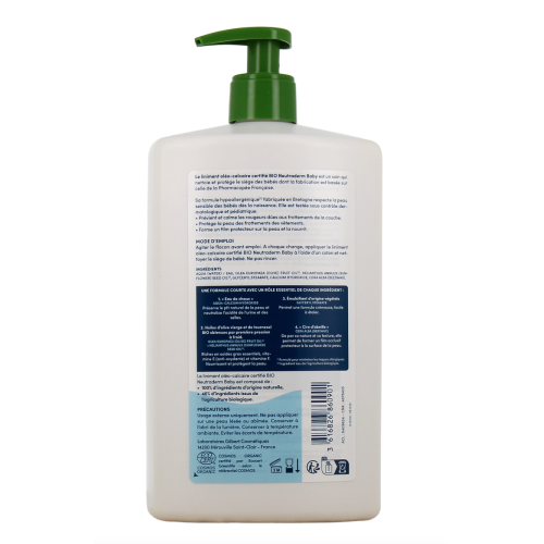 Neutraderm Baby Liniment Oleo-Calcaire Flacon-Pompe Bio 1 L Neutraderm Baby Liniment Oleo-Calcaire Flacon-Pompe Bio 1 L