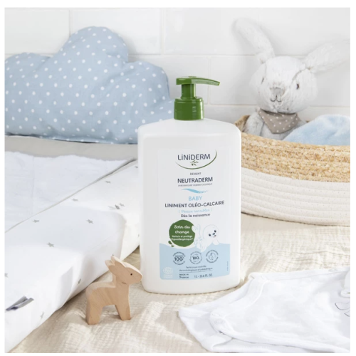Neutraderm Baby Liniment Oleo-Calcaire Flacon-Pompe Bio 1 L Neutraderm Baby Liniment Oleo-Calcaire Flacon-Pompe Bio 1 L