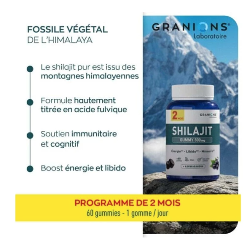 Shilajit 800 mg 60 Gummies Shilajit 800 mg 60 Gummies