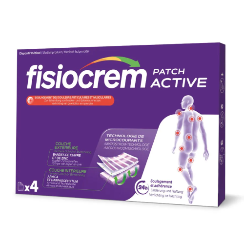 Fisiocrem Patch Active 4 Patchs Fisiocrem Patch Active 4 Patchs