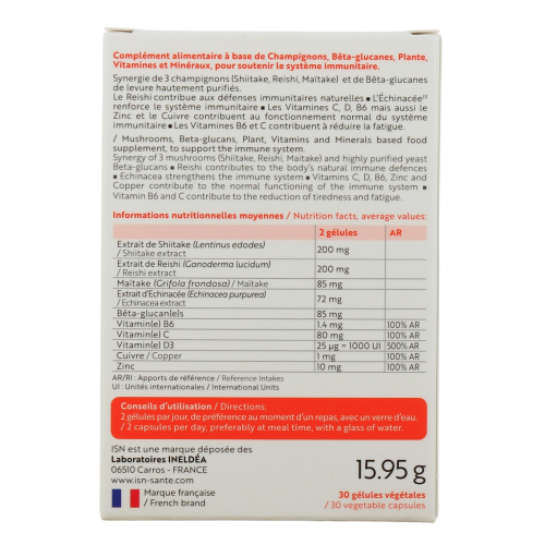 Immuno Boost 30 gélules Immuno Boost 30 gélules