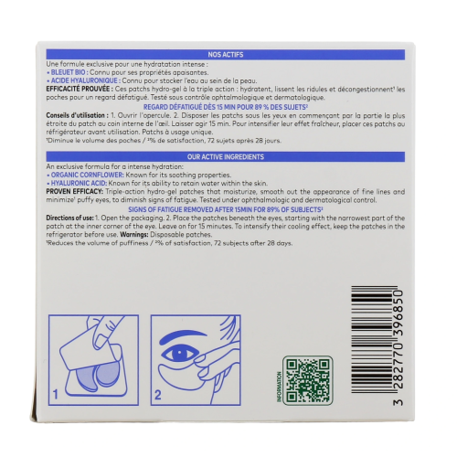 Patchs Yeux Lissant Hydro-Gel 2 x 7 patchs Patchs Yeux Lissant Hydro-Gel 2 x 7 patchs