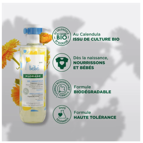 Bébé Gel Lavant Doux 500 ml Bébé Gel Lavant Doux 500 ml