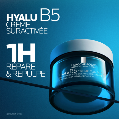 Hyalu B5 Crème Suractivée Raffermissante Lissante et Repulpante 50 ml Hyalu B5 Crème Suractivée Raffermissante Lissante et Repulpante 50 ml