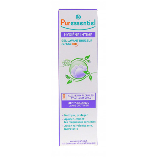 Puressentiel Gel Lavant Douceur Bio 250mL - Nettoie, Apaise, Hydrate