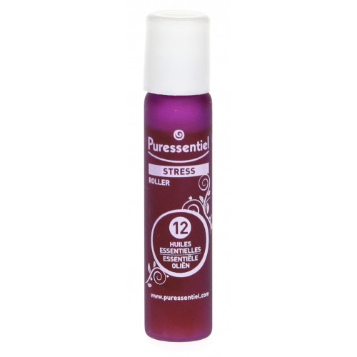 PURESSENTIEL STRESS Roller aux 12 huiles essentielles HEBBD-387 PURESSENTIEL STRESS Roller aux 12 huiles essentielles HEBBD-387