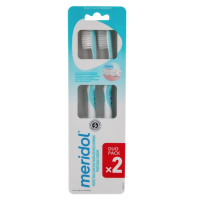 Brosses à Dents Souples Bleu et Vert 2 Brosses à dents