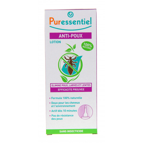 Puressentiel Lotion Anti-Poux 100mL - Elimination radicale en 10 min