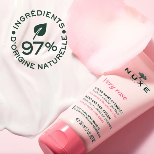 Very rose Crème Mains et Ongles Apaisante 50 ml