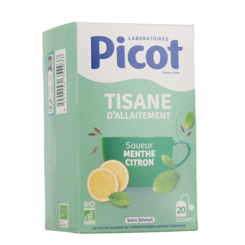 Maman Tisane d'Allaitement 20 sachets Menthe Citron Maman Tisane d'Allaitement 20 sachets Menthe Citron