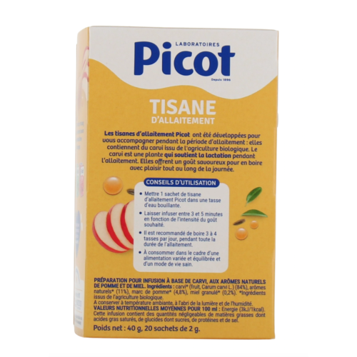 Maman Tisane d'Allaitement 20 sachets Pomme Miel Maman Tisane d'Allaitement 20 sachets Pomme Miel