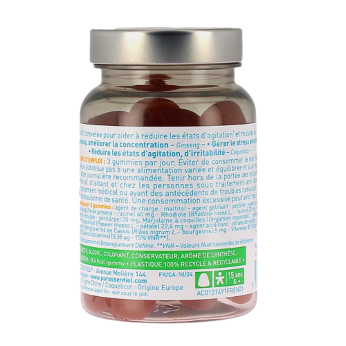 Aroma stress goût mandarine sans sucre 45 Gommes Aroma stress goût mandarine sans sucre 45 Gommes