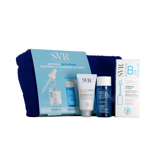 TROUSSE [B3] HYDRA Ampoule 30 ml + Essence 30 ml Offerte + [COLLAGEN] BIOTIC Crème 15 ml Offerte
