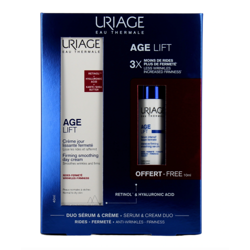 Age Lift Crème Jour Lissante Fermeté 40 ml + Sérum Intensif Lissant Fermeté 10 ml Offert Age Lift Crème Jour Lissante Fermeté 40 ml + Sérum Intensif Lissant Fermeté 10 ml Offert