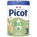 PICOT Lait Croissance Bio 800g - De 10 mois à 3 ans