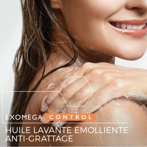 EXOMEGA CONTROL Huile Lavante Émolliente Anti-Grattage 1L