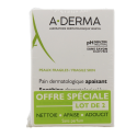 Pain Dermatologique Apaisant 2 x 100 g
