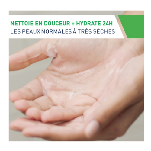 Crème Hydratante Visage 52 ml + Crème Lavante Hydratante 88 ml + Chaussettes Offertes, Coffret