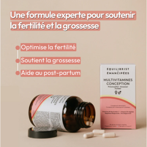 Multivitamines Conception 90 Gélules