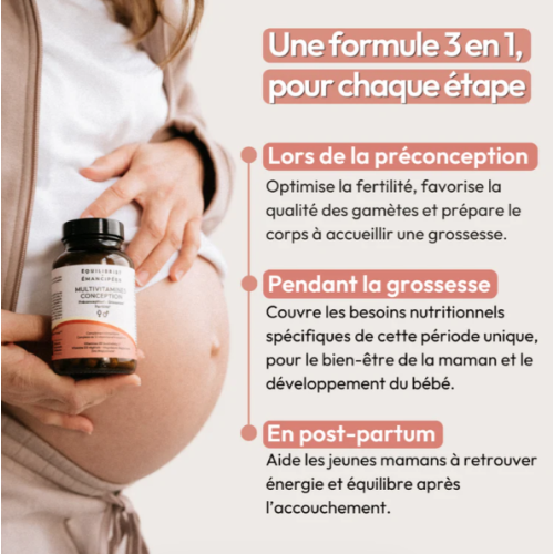 Multivitamines Conception 90 Gélules