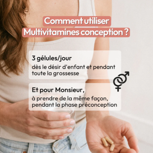 Multivitamines Conception 90 Gélules